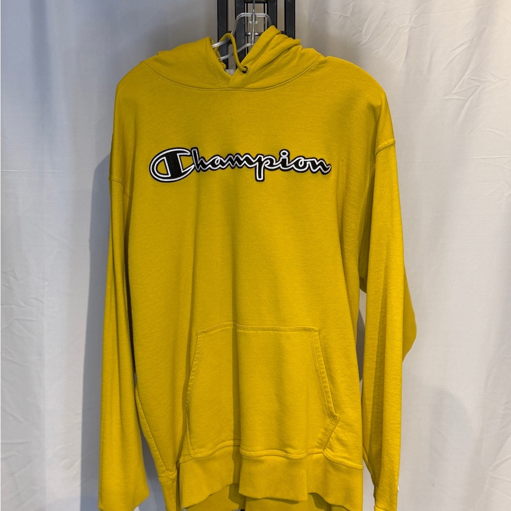 Champion Men's Hoodie‎ in Vibrant Yellow